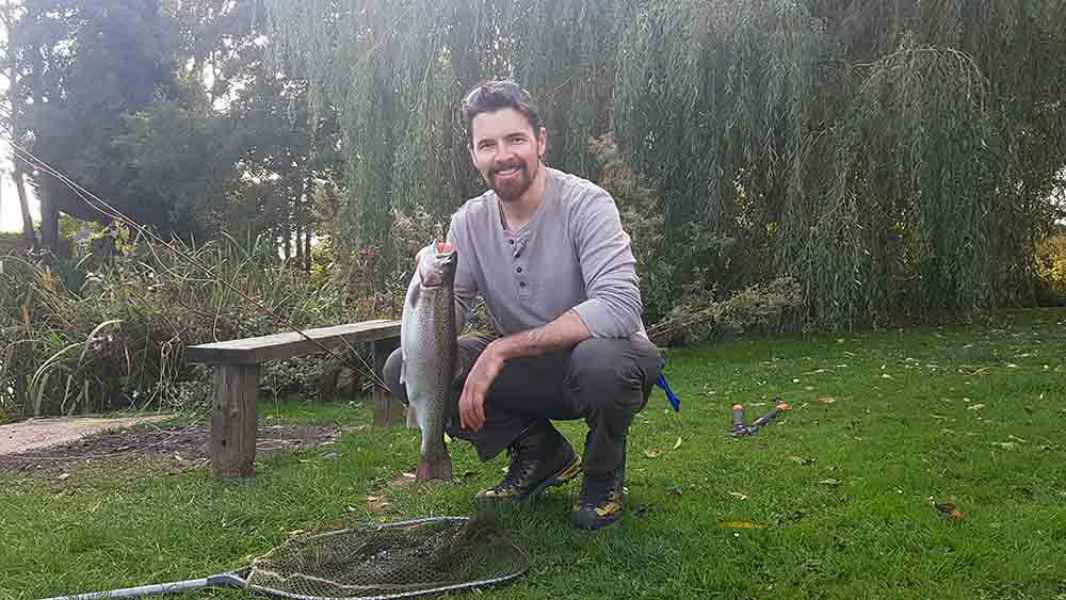 First time fishing success