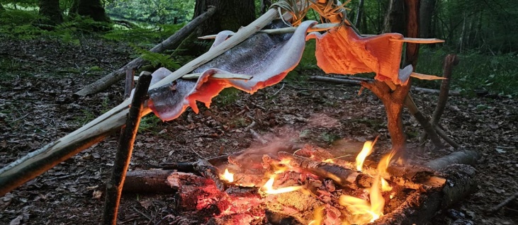 Fishing, Foraging and Fire - Lake : Autumn